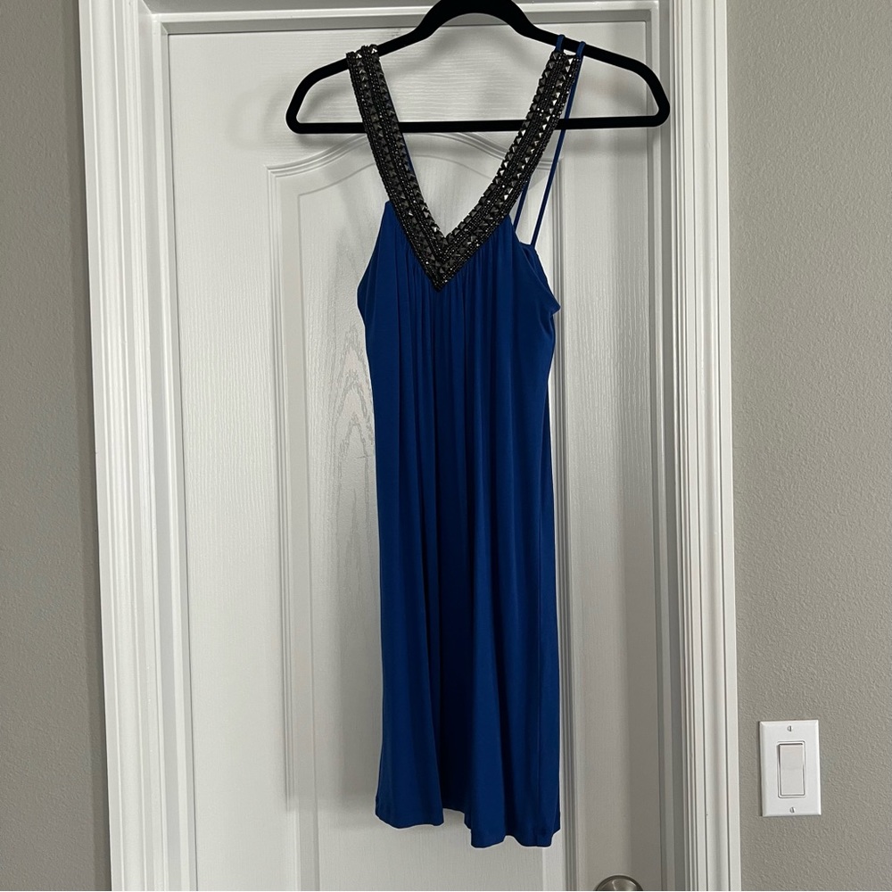 Tart beaded v neck dress, size XS